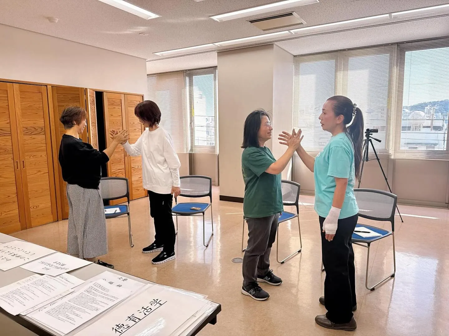 昨日は、志体術体験会リハーサルでした。